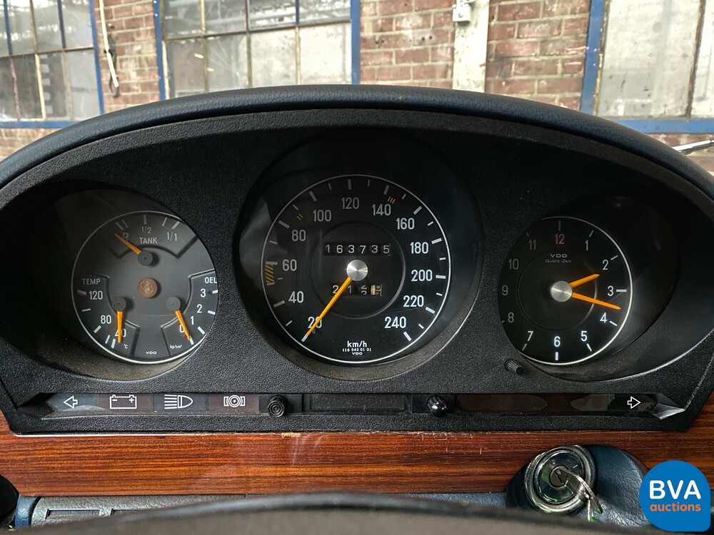 Mercedes-Benz 280S W116 160hp 1974 S-Class, 99-YD-68.
