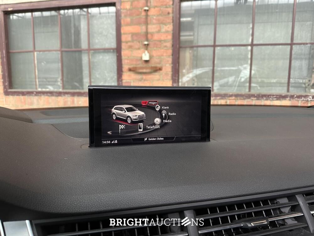 Audi SQ7 4.0 TDI V8 Quattro Pro Line + 7p 435hp 2017 S-Line (Original-NL), KZ-576-L