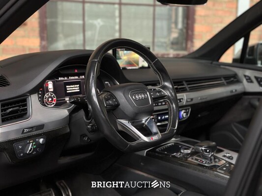 Audi SQ7 4.0 TDI V8 Quattro Pro Line + 7p 435hp 2017 S-Line (Original-NL), KZ-576-L