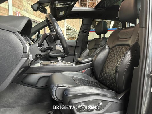 Audi SQ7 4.0 TDI V8 Quattro Pro Line + 7p 435hp 2017 S-Line (Original-NL), KZ-576-L