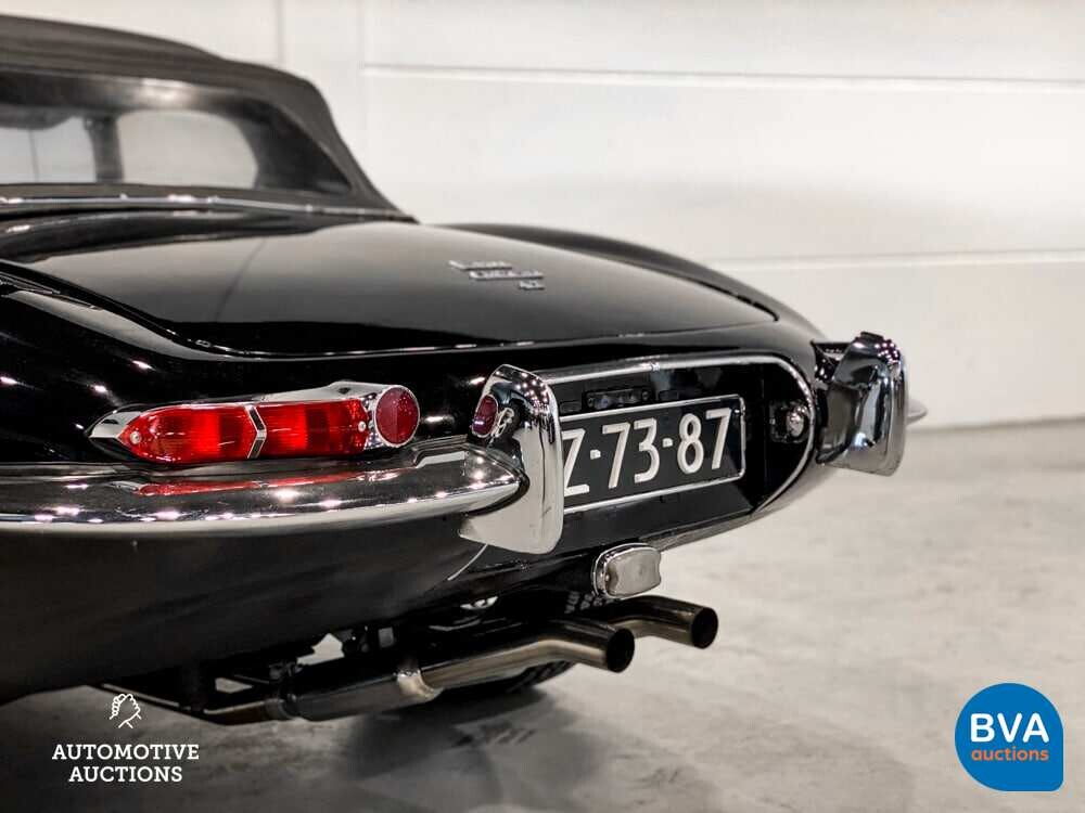 Jaguar E-Type Serie 1 OTS 4.2 Reihensechszylinder-Cabriolet 1967, DZ-73-87.