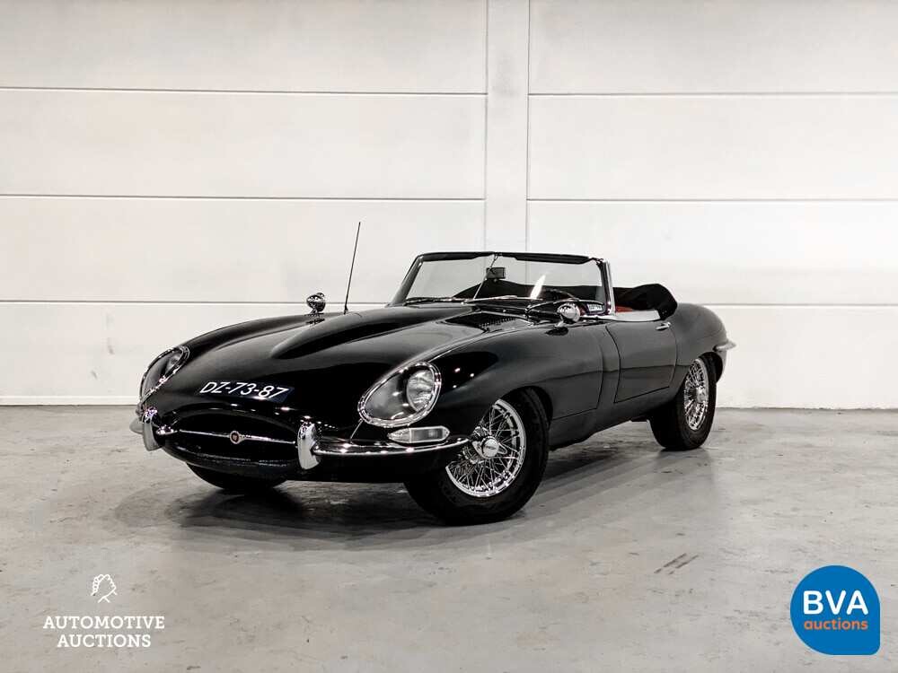 Jaguar E-Type Serie 1 OTS 4.2 Reihensechszylinder-Cabriolet 1967, DZ-73-87.