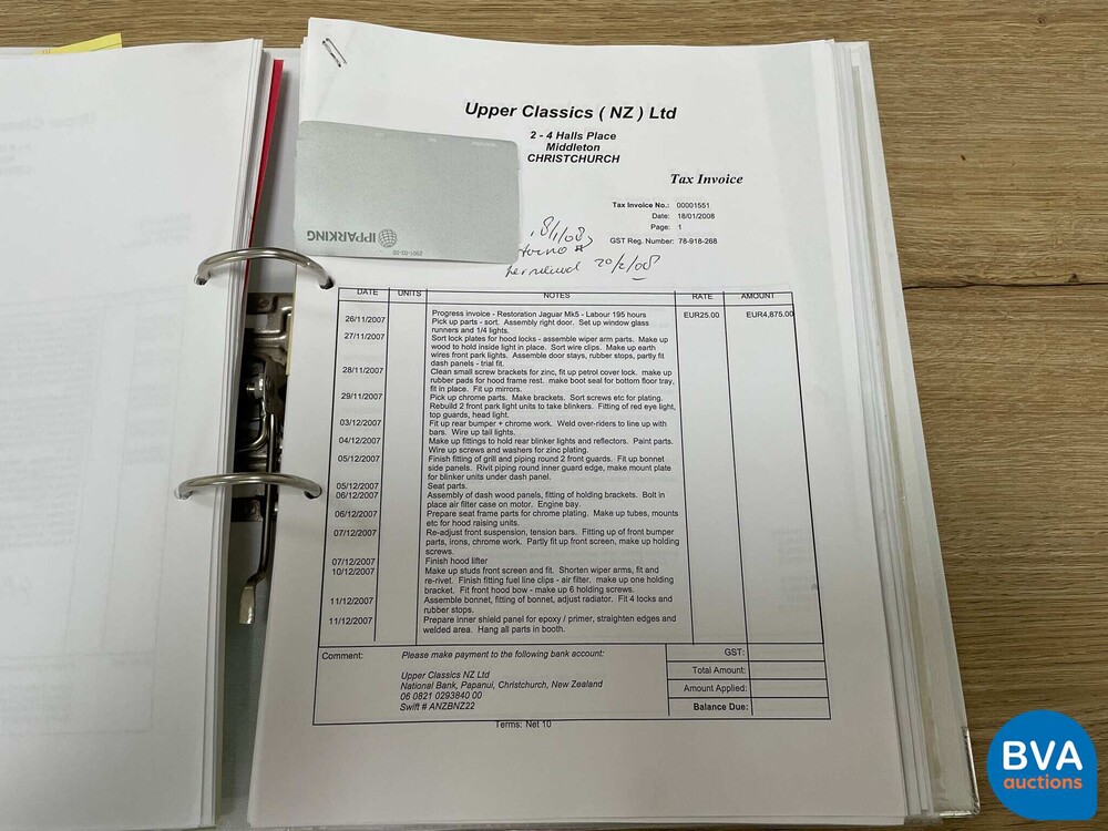 Jaguar Mark V DHC 170pk 1951, AM-72-75