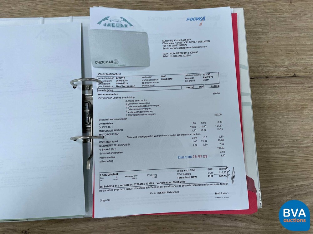 Jaguar Mark V DHC 170pk 1951, AM-72-75