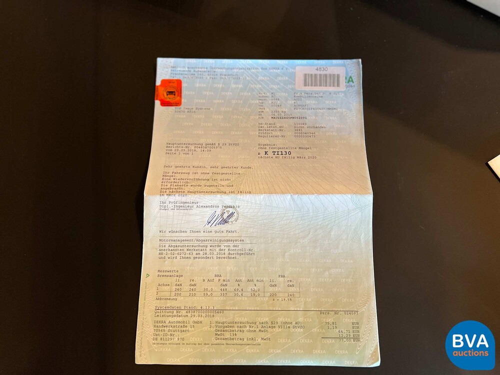 Audi A6 Avant 2.0 TDI S-Line 190PS FACELIFT 2015, TK-789-B.