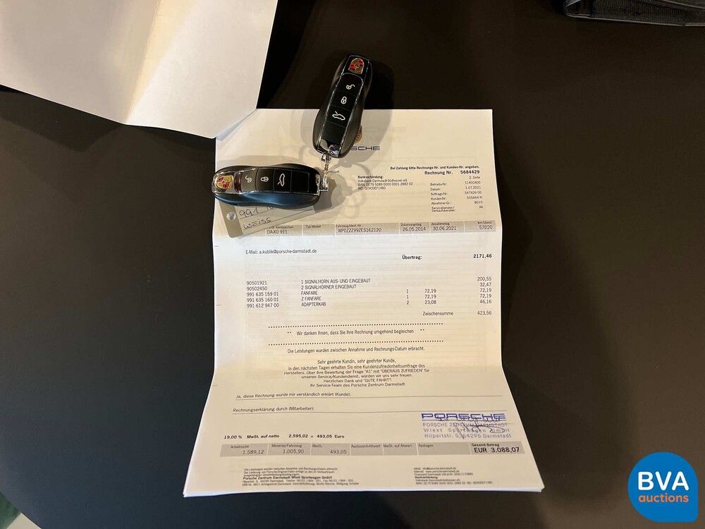 Porsche 911 Turbo S 991 SportChrono 560pk 2014