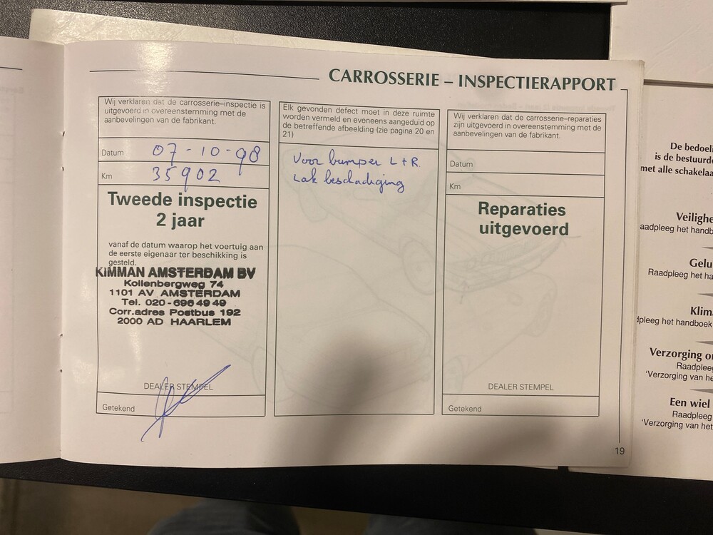 Daimler SIX LWB4.0 241PS 1997 -Org. NL-, RB-TL-96.