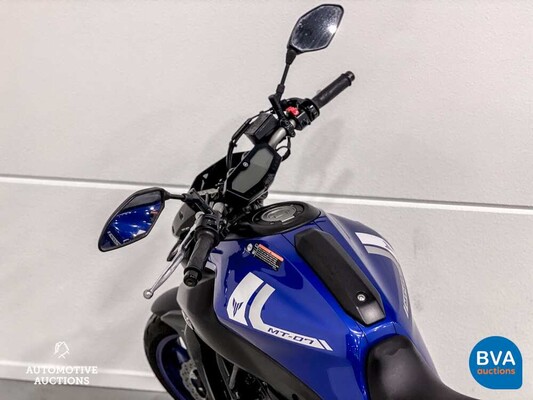 2017 Yamaha MT07 Naked Tour 75hp, 58-MH-VT.