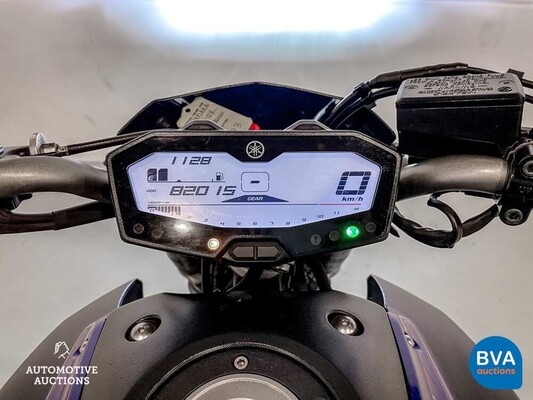 2017 Yamaha MT07 Naked Tour 75hp, 58-MH-VT.