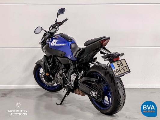 2017 Yamaha MT07 Naked Tour 75 PS, 58-MH-VT.