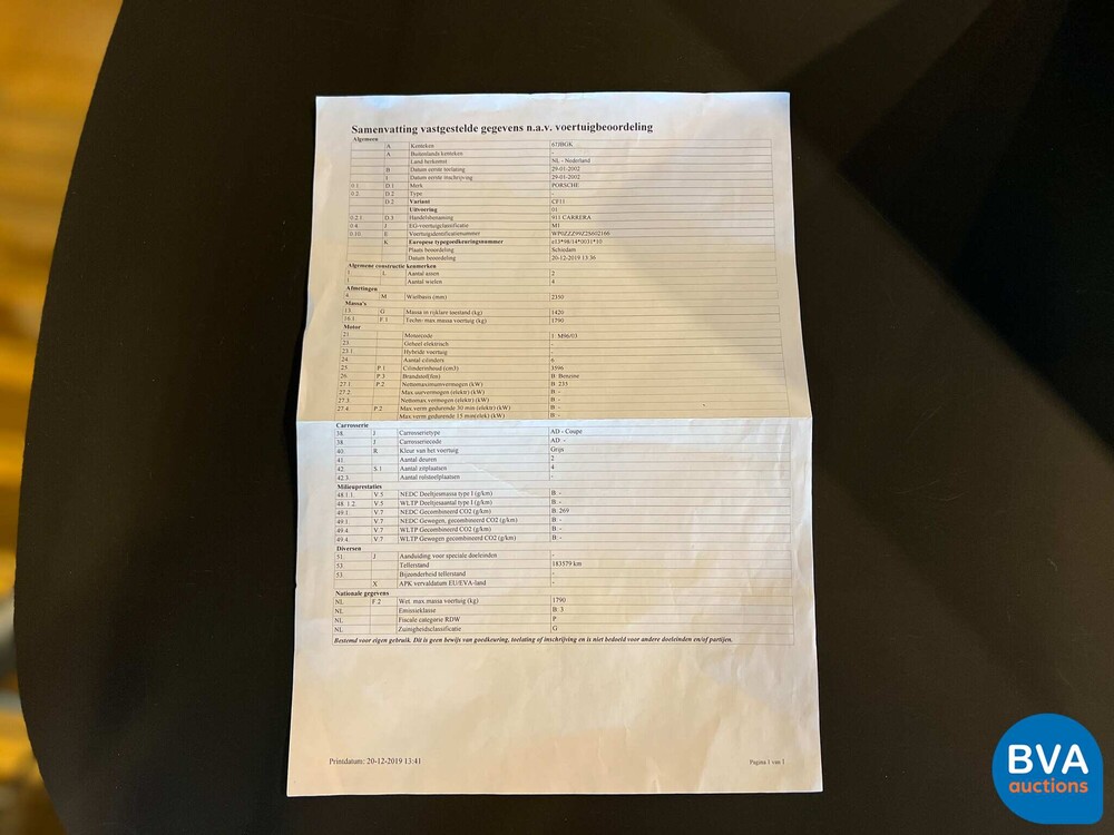 Porsche 911 3.6 Carrera 996 Coupé MK2 320pk 2002 GT3 -MANUAL- ORG-NL, 67-JB-GK