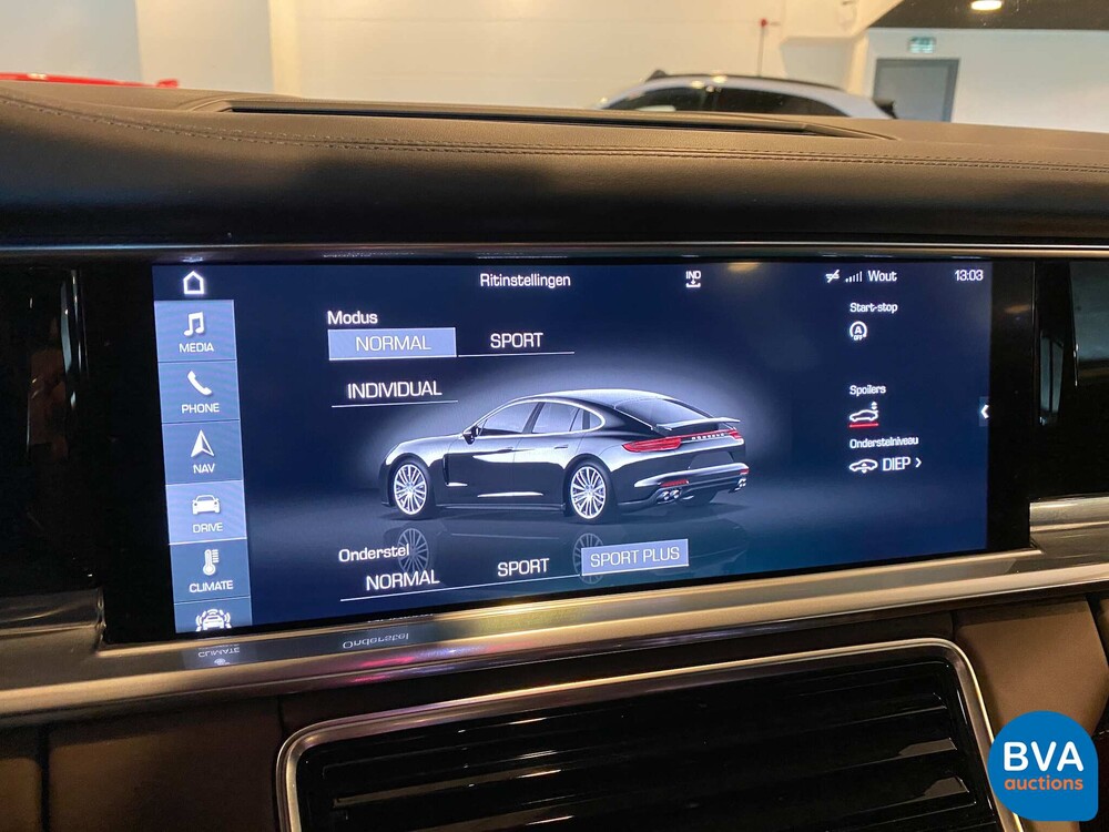 Porsche Panamera 4S 2.9 V6 441pk 2017 Nieuw Model -Org. NL-, NB-501-G