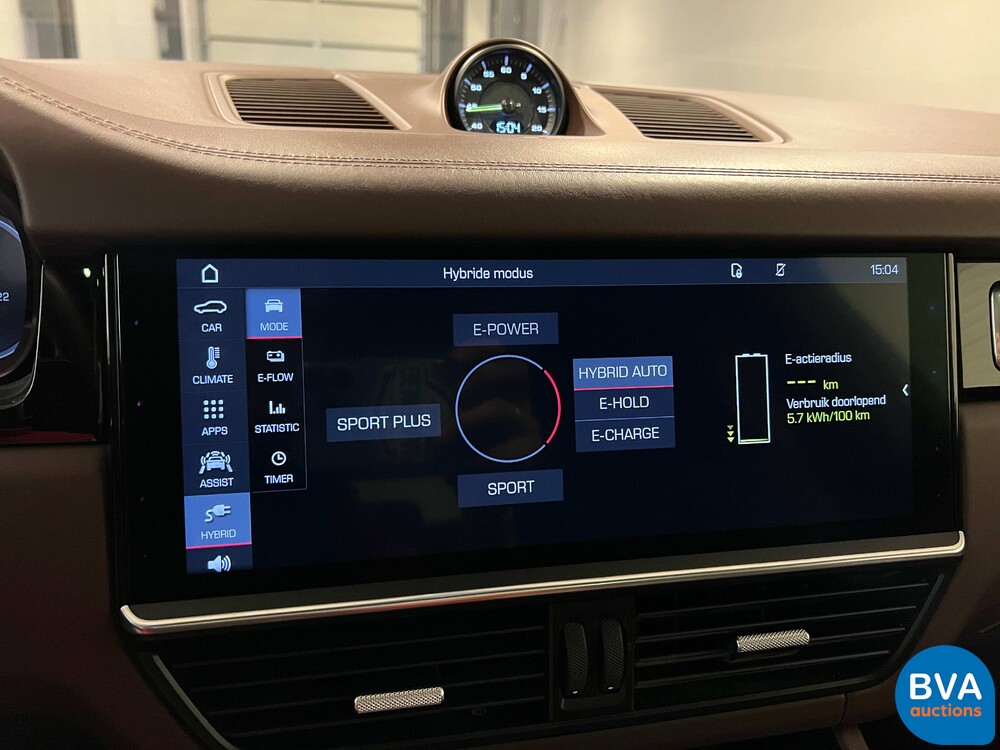 Porsche Cayenne E-Hybrid 3.0 V6 -NW MODEL- 462pk 2018 SportChrono -Org. NL-, TL-795-R