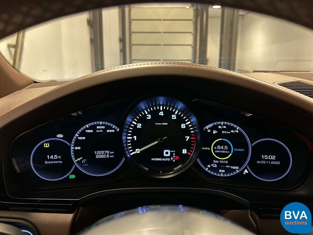 Porsche Cayenne E-Hybrid 3.0 V6 -NW MODEL- 462pk 2018 SportChrono -Org. NL-, TL-795-R