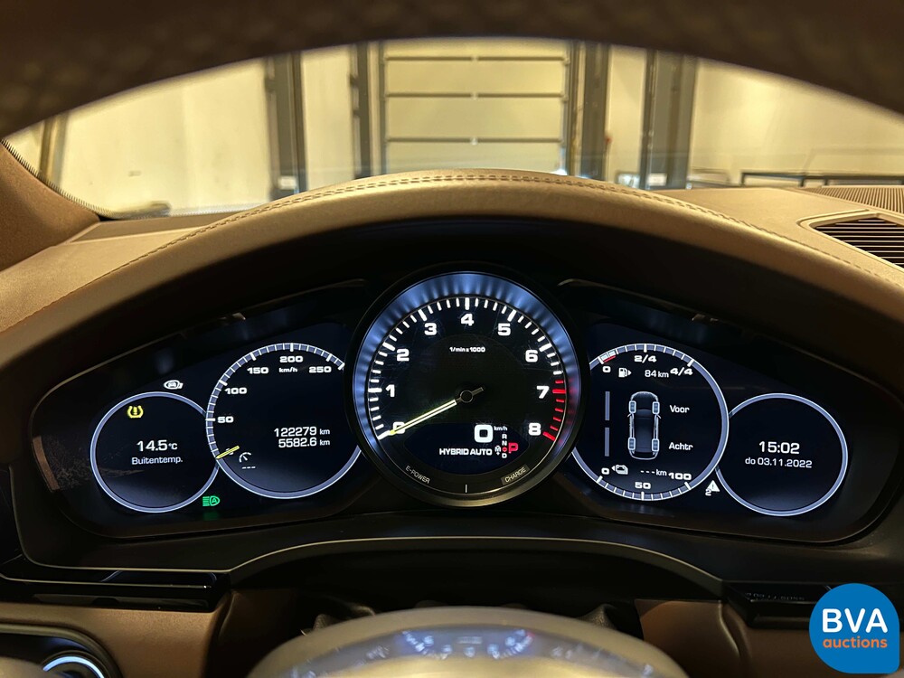 Porsche Cayenne E-Hybrid 3.0 V6 -NW MODEL- 462pk 2018 SportChrono -Org. NL-, TL-795-R