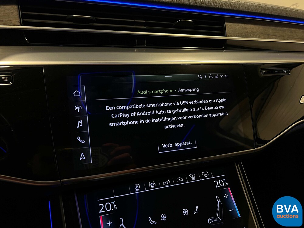 Audi A8 55 TFSI QUATTRO Hybride Pro Line Plus 340pk 2018 NIEUW-MODEL, L-574-RN