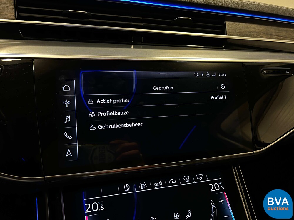Audi A8 55 TFSI QUATTRO Hybride Pro Line Plus 340pk 2018 NIEUW-MODEL, L-574-RN