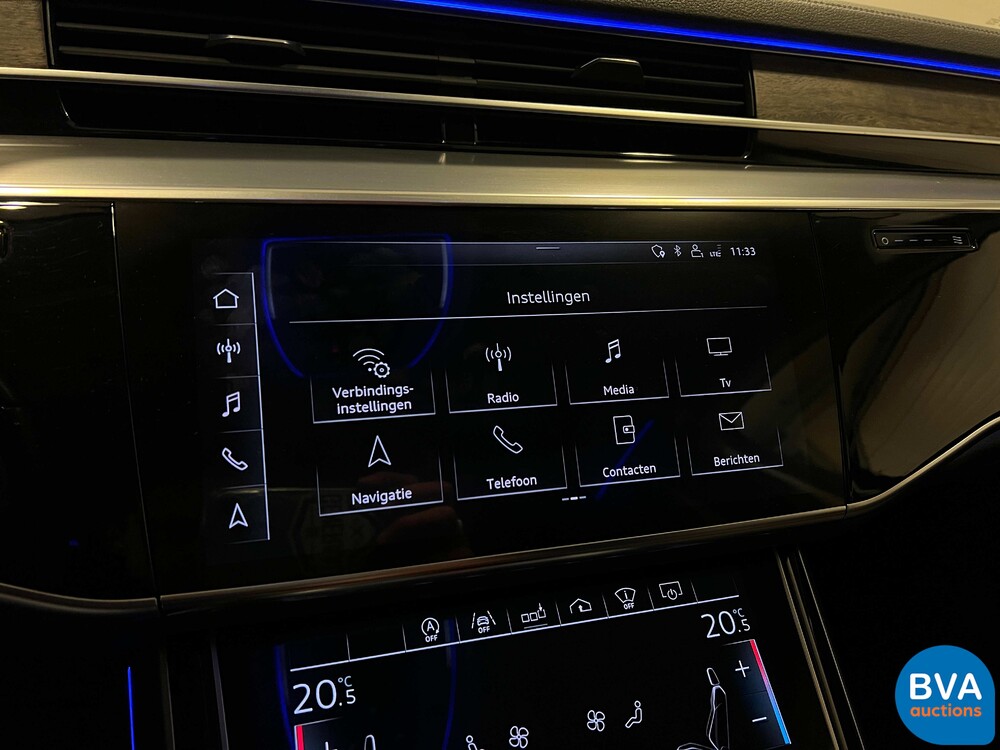 Audi A8 55 TFSI QUATTRO Hybride Pro Line Plus 340pk 2018 NIEUW-MODEL, L-574-RN