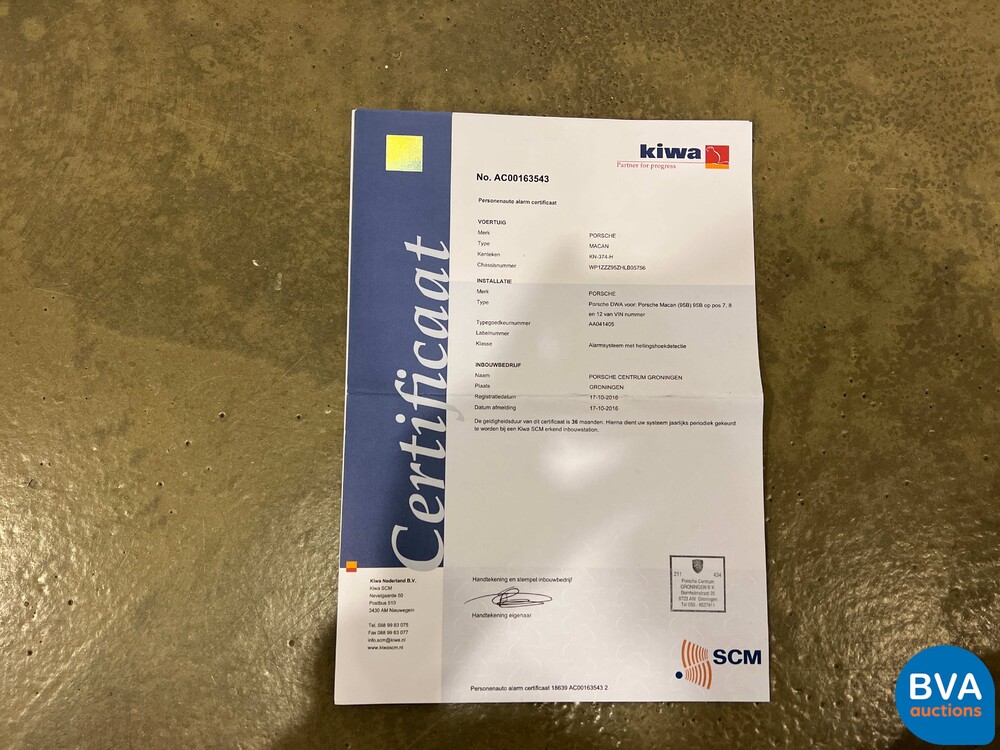Porsche Macan 2.0 SportChrono 252pk 2016 -Org. NL-, KN-374-H