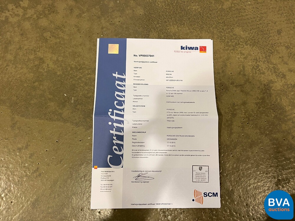 Porsche Macan 2.0 SportChrono 252pk 2016 -Org. NL-, KN-374-H