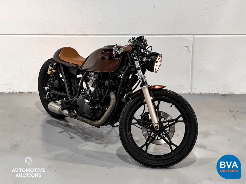 Suzuki GS450 Caferacer 1989, -Org. NL-, MJ-94-BT