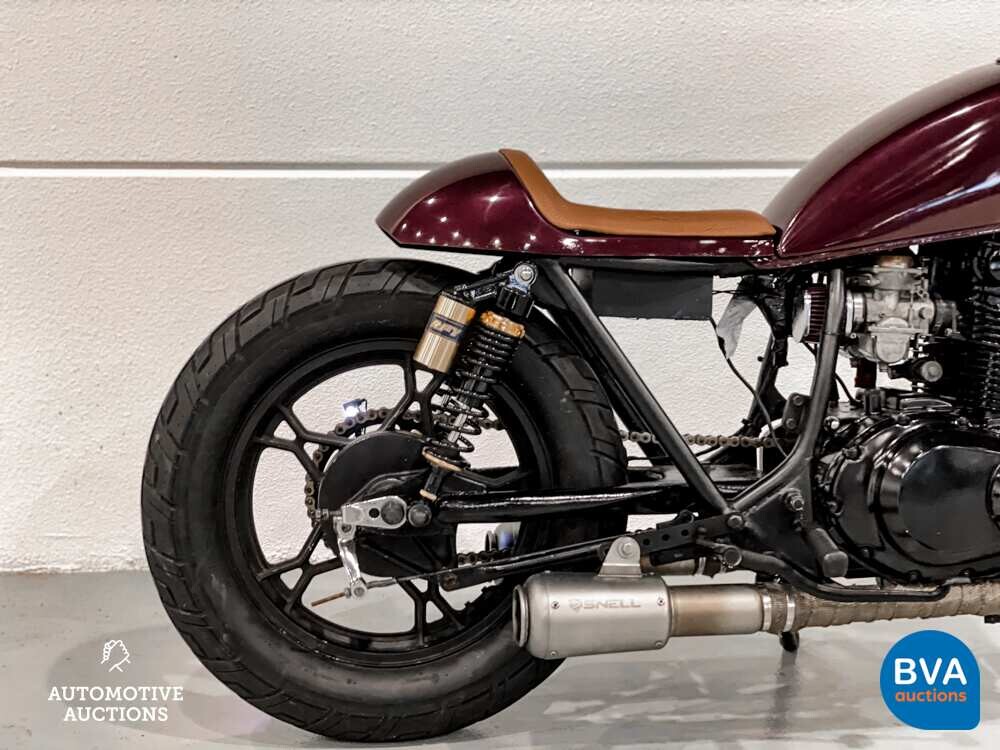 Suzuki GS450 Caferacer 1989, -Org. NL-, MJ-94-BT