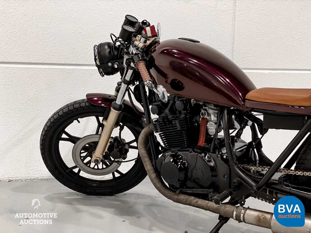 Suzuki GS450 Caferacer 1989, -Org. NL-, MJ-94-BT