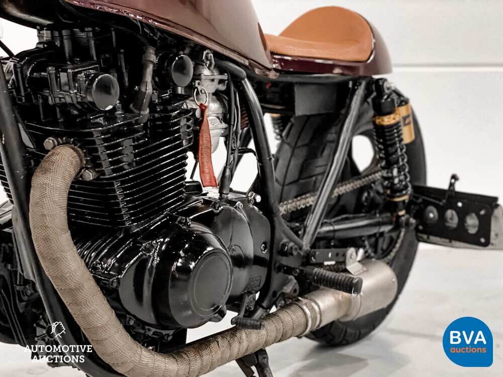 Suzuki GS450 Caferacer 1989, -Org. NL-, MJ-94-BT