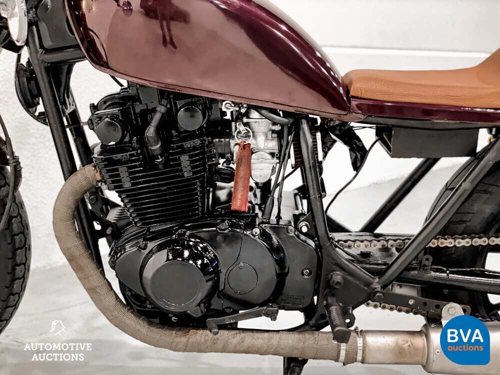 Suzuki GS450 Caferacer 1989, -Org. NL-, MJ-94-BT