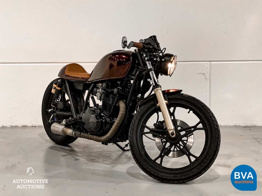 Suzuki GS450 Caferacer 1989, -Org. NL-, MJ-94-BT