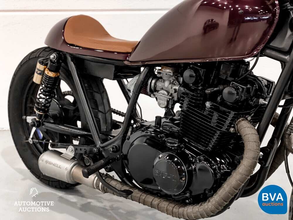Suzuki GS450 Caferacer 1989, -Org. NL-, MJ-94-BT