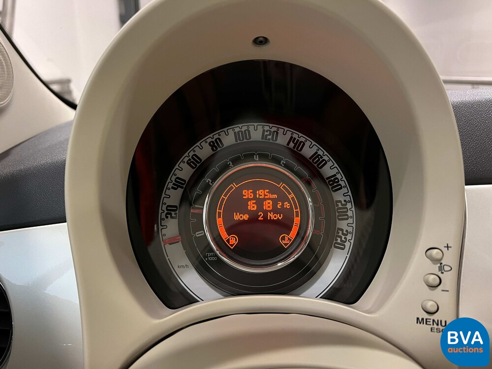 Fiat 500 0,9 TwinAir Lounge 2011, 7-TFJ-57