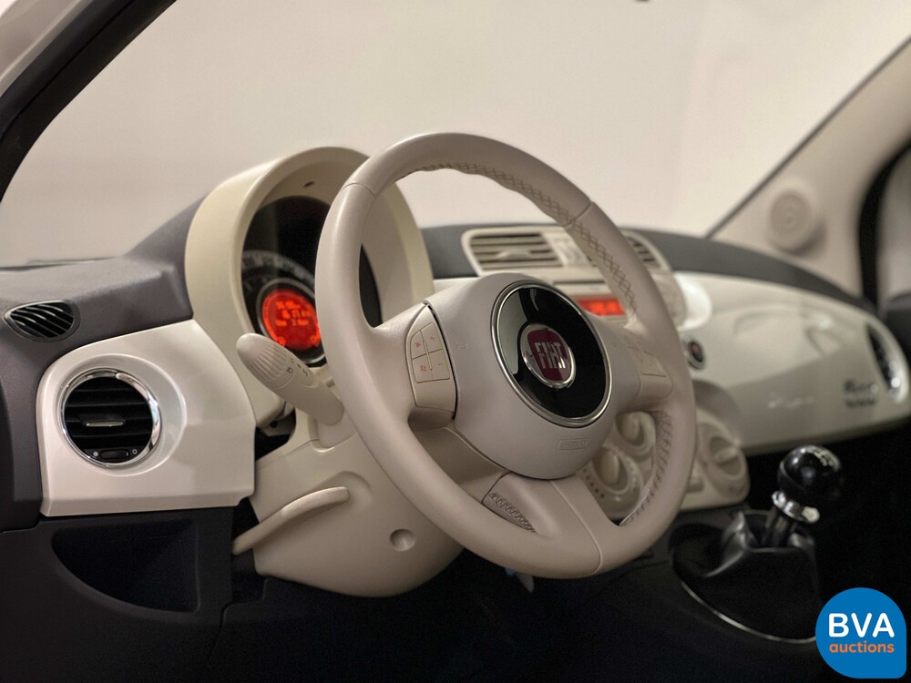 Fiat 500 0,9 TwinAir Lounge 2011, 7-TFJ-57