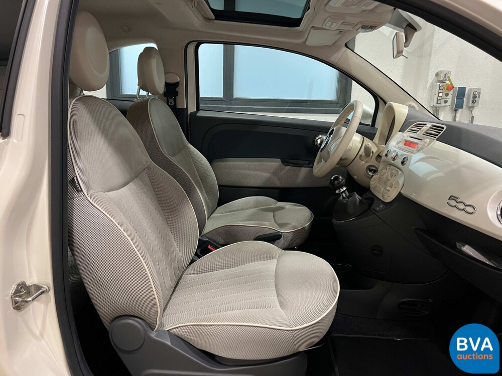 Fiat 500 0,9 TwinAir Lounge 2011, 7-TFJ-57