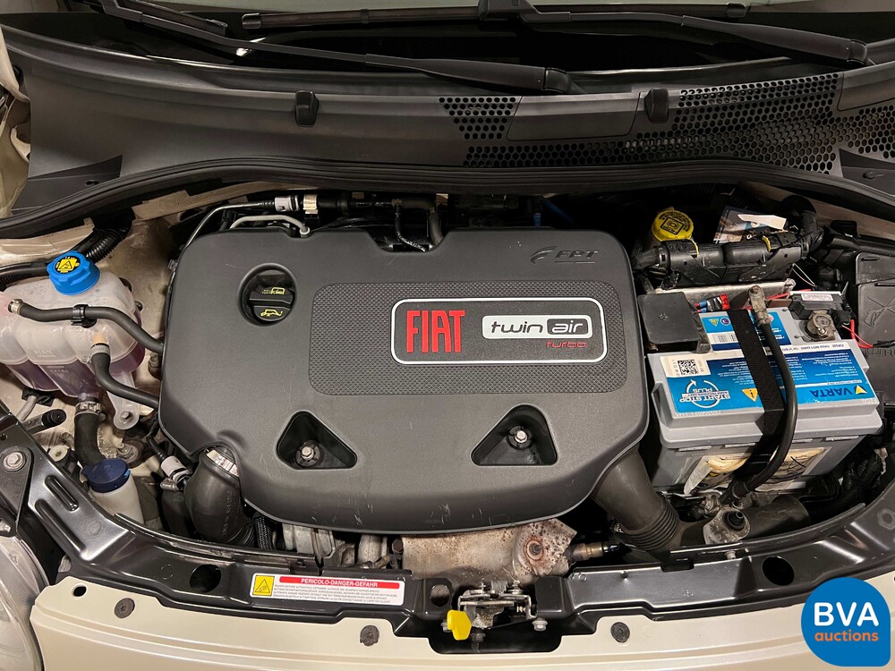 Fiat 500 0,9 TwinAir Lounge 2011, 7-TFJ-57