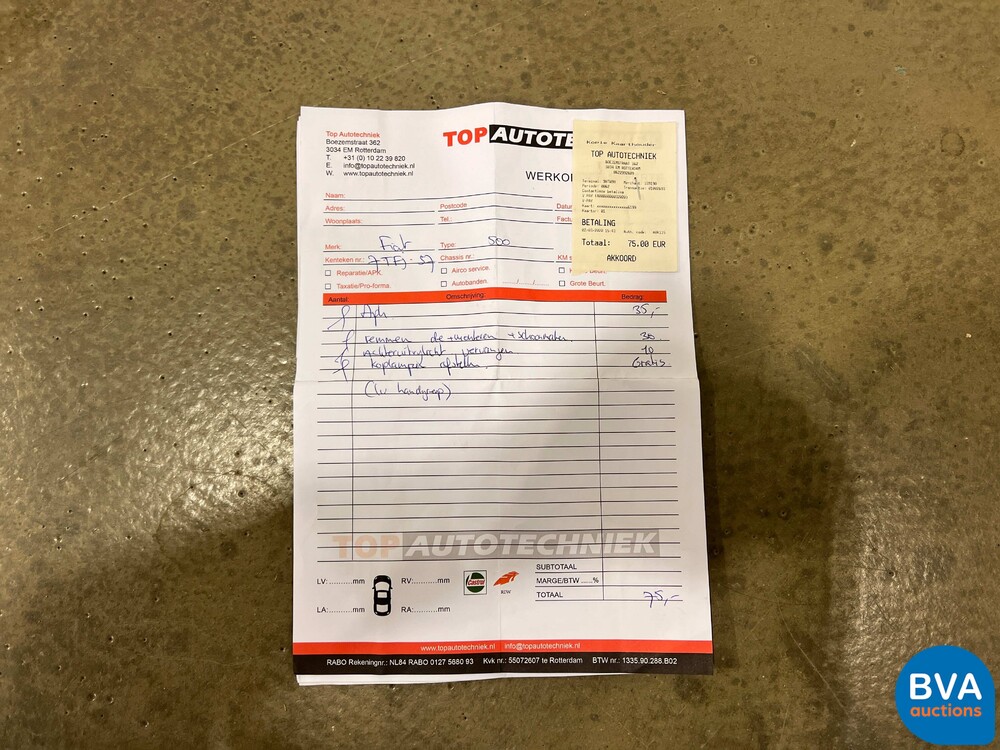 Fiat 500 0,9 TwinAir Lounge 2011, 7-TFJ-57