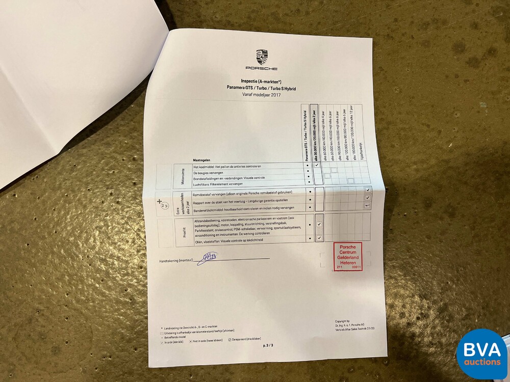 Porsche Panamera Sport Turismo E-Hybrid 4 2.9 V6 SportChrono 462pk 2018, H-359-BT