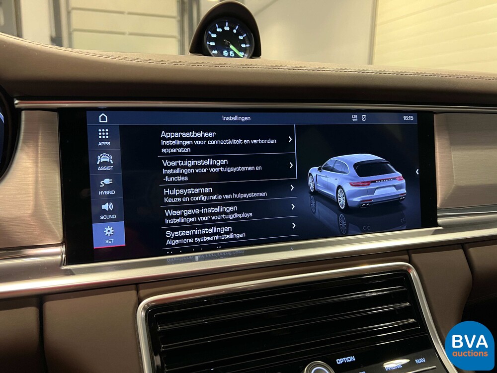 Porsche Panamera Sport Turismo E-Hybrid 4 2.9 V6 SportChrono 462pk 2018, H-359-BT