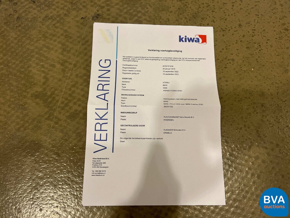 BMW 330e 2.0 Luxury eDrive 252pk -Org. NL- 3-serie, HT-095-J