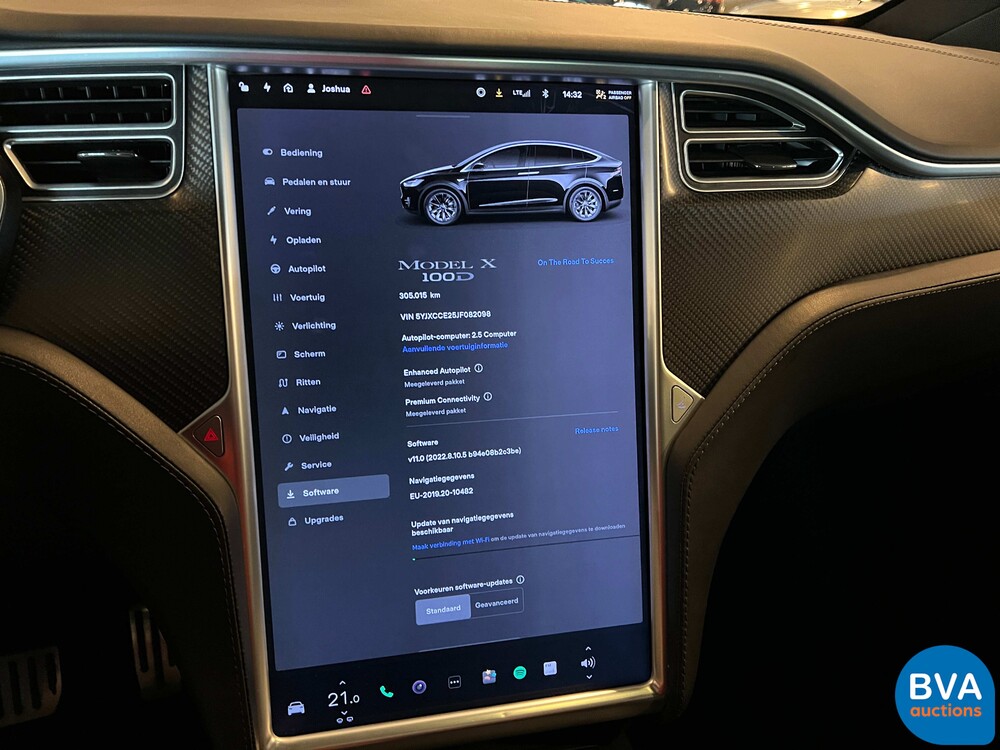 Tesla Model X 100D 417PS 2018 -Org. NL-, RZ-355-H.