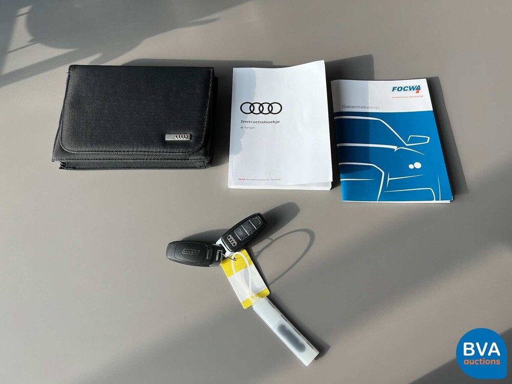 Audi e-tron 55 QUATTRO Advanced SPORT 95kWh 361pk 2018 -Org. NL-, XH-842-D