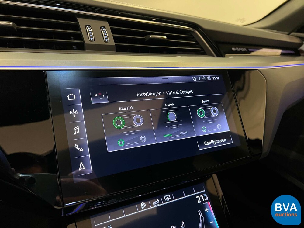 Audi e-tron 55 QUATTRO Advanced SPORT 95kWh 361pk 2018 -Org. NL-, XH-842-D