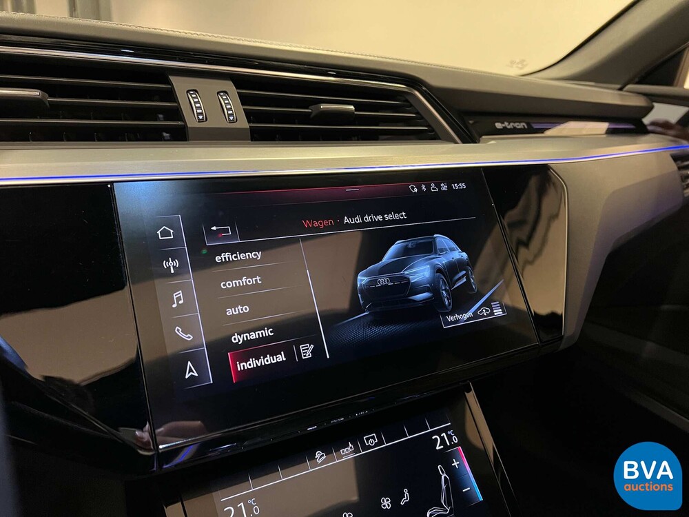 Audi e-tron 55 QUATTRO Advanced SPORT 95kWh 361pk 2018 -Org. NL-, XH-842-D