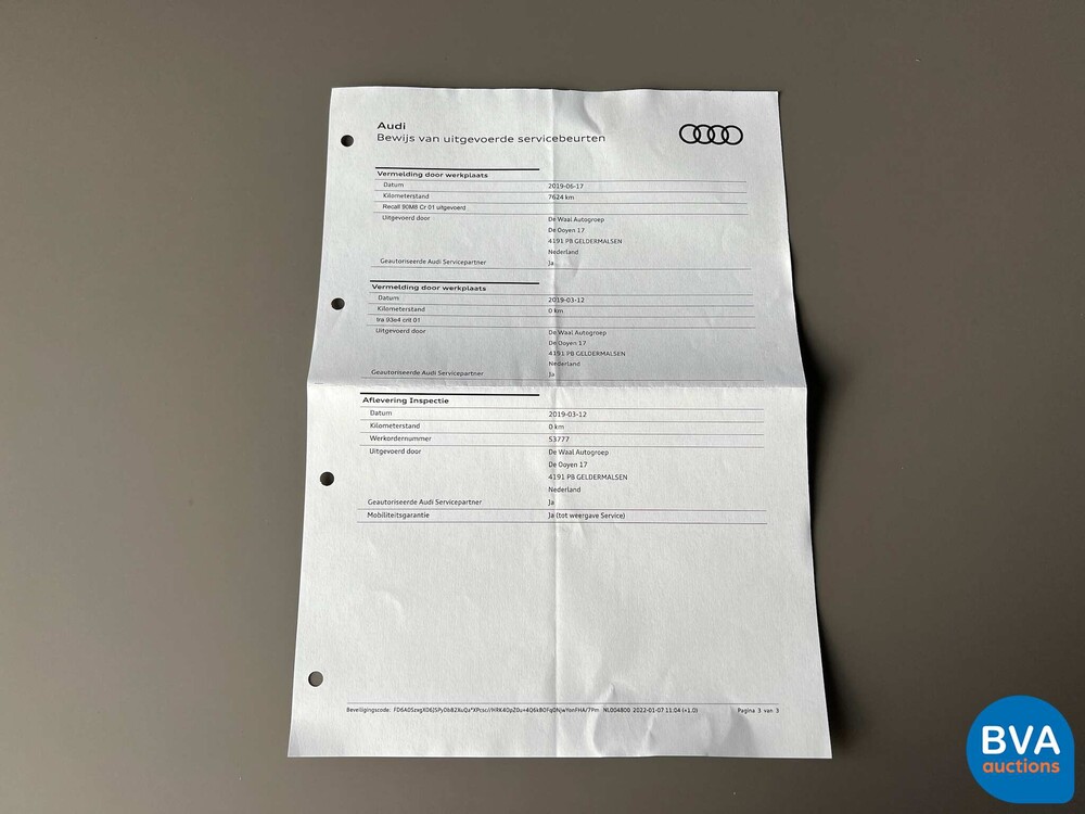 Audi e-tron 55 QUATTRO Advanced SPORT 95kWh 361pk 2018 -Org. NL-, XH-842-D