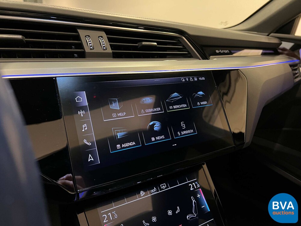 Audi e-tron 55 QUATTRO Advanced SPORT 95kWh 361pk 2018 -Org. NL-, XH-842-D
