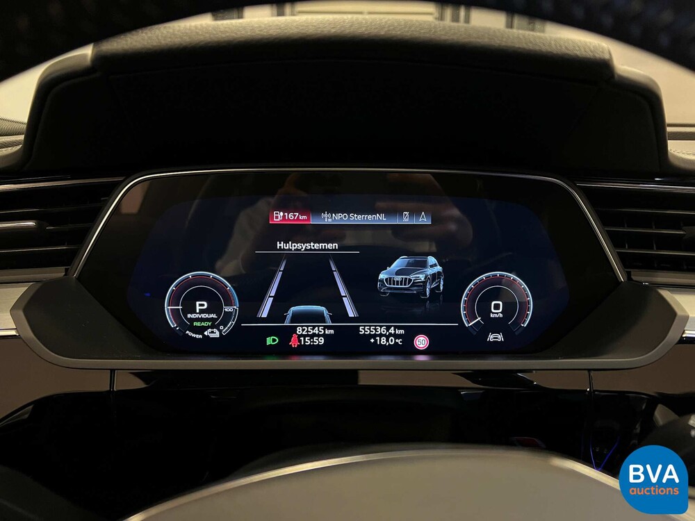 Audi e-tron 55 QUATTRO Advanced SPORT 95kWh 361pk 2018 -Org. NL-, XH-842-D