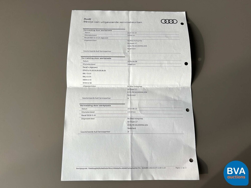 Audi e-tron 55 QUATTRO Advanced SPORT 95kWh 361pk 2018 -Org. NL-, XH-842-D