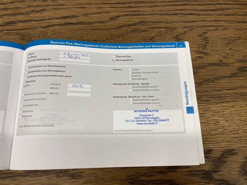 Mercedes-Benz Vito Rouwauto Transfer car 115 CDI 2009 Orig.NL, 7-VBB-29.