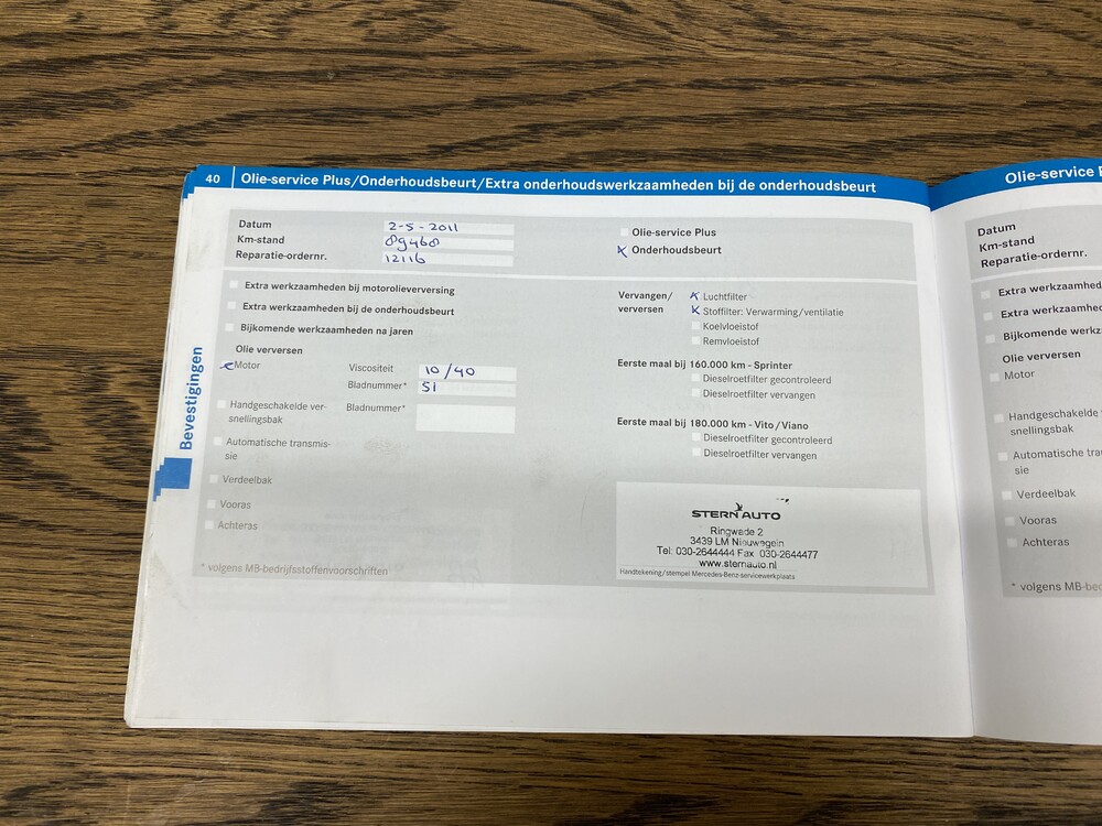 Mercedes-Benz Vito Rouwauto Transfer car 115 CDI 2009 Orig.NL, 7-VBB-29.