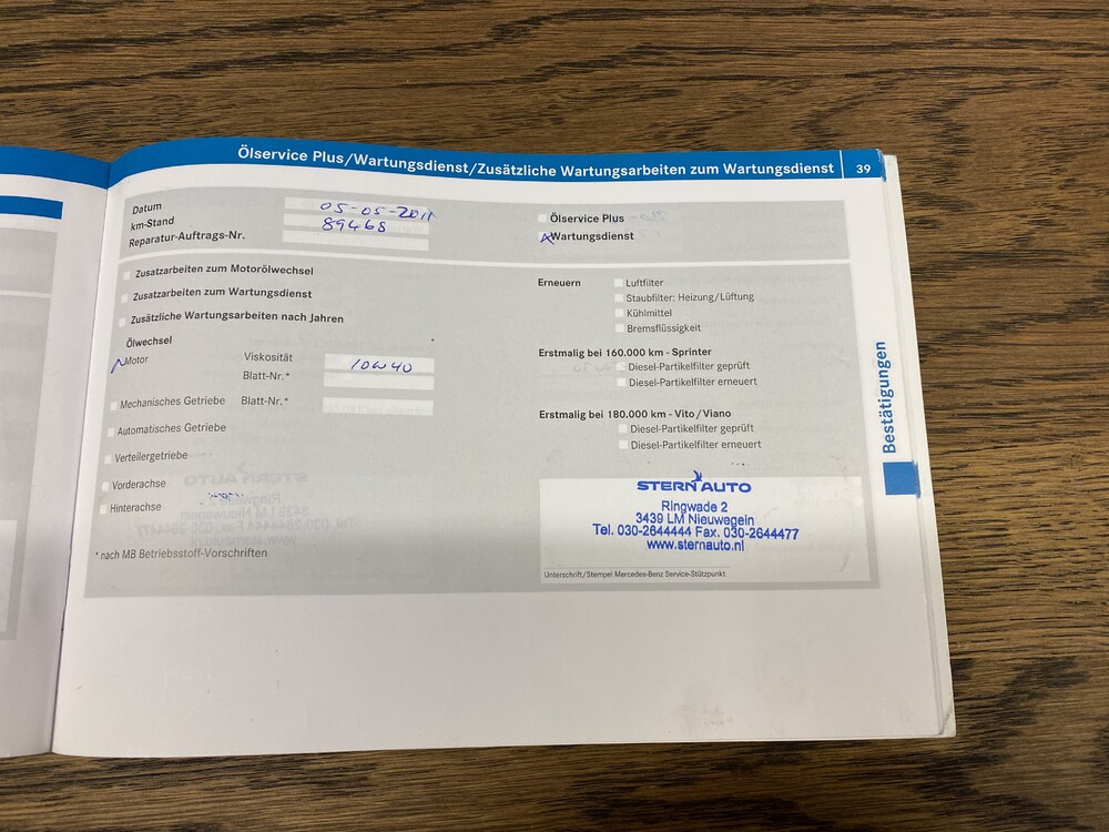 Mercedes-Benz Vito Rouwauto Transfer car 115 CDI 2009 Orig.NL, 7-VBB-29.